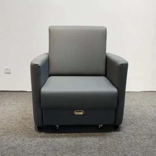 Giường sofa kéo ra có khung kim loại, thiết kế gập lại, đi kèm giường đơn cho bệnh viện được đề xuất từ nhà cung cấp này