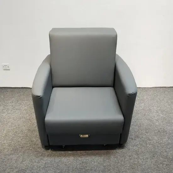 Giường sofa kéo ra có khung kim loại, thiết kế gập lại, đi kèm giường đơn cho bệnh viện được đề xuất từ nhà cung cấp này