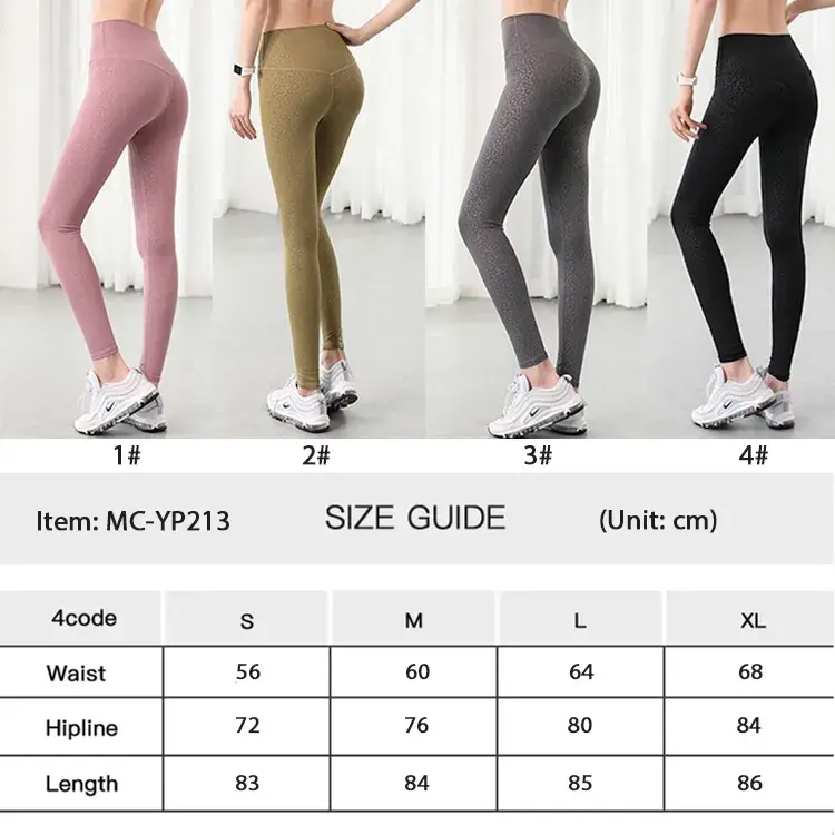 Quần legging thể thao in hoa tiết báo nóng dành cho phụ nữ, quần yoga cao cấp tùy chỉnh, sẵn có hình ảnh 17-description
