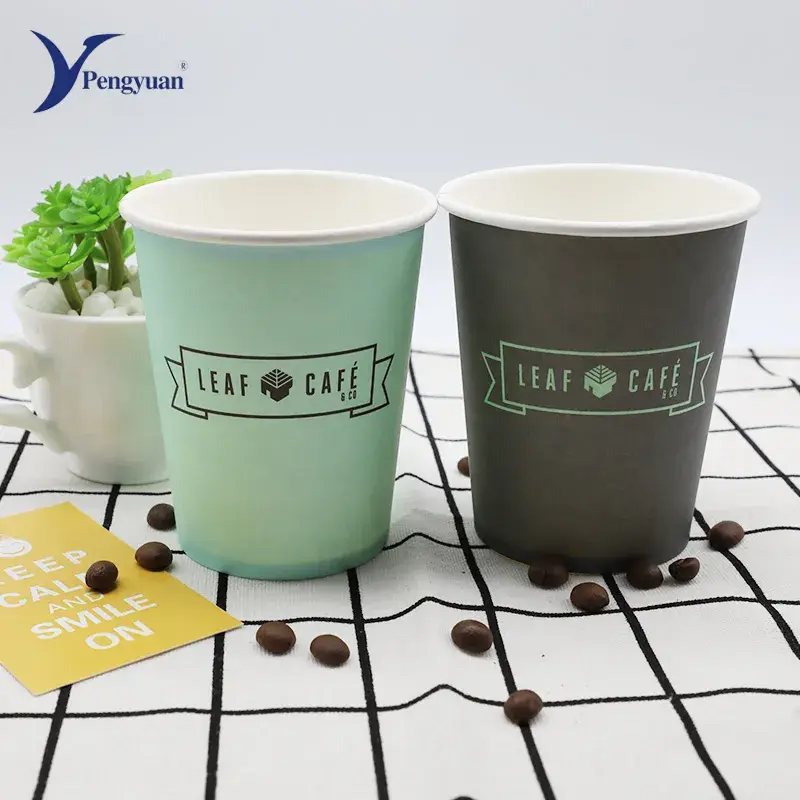 Cốc giấy sử dụng cho cà phê nóng, cốc giấy tự động phục vụ khách hàng