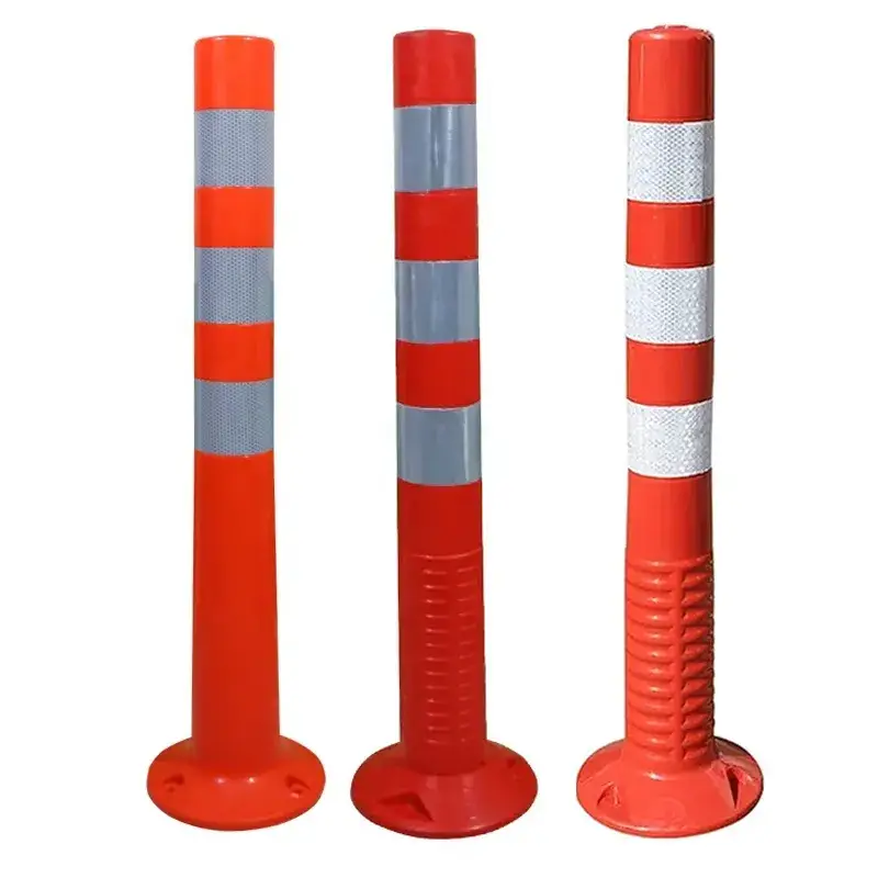 Sản phẩm cột phân cách giao thông linh hoạt mùa xuân nhiệt độ, tháo rời