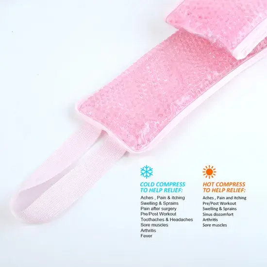 Gói điều trị gel nóng lạnh với lớp bọc nhung mềm mại
