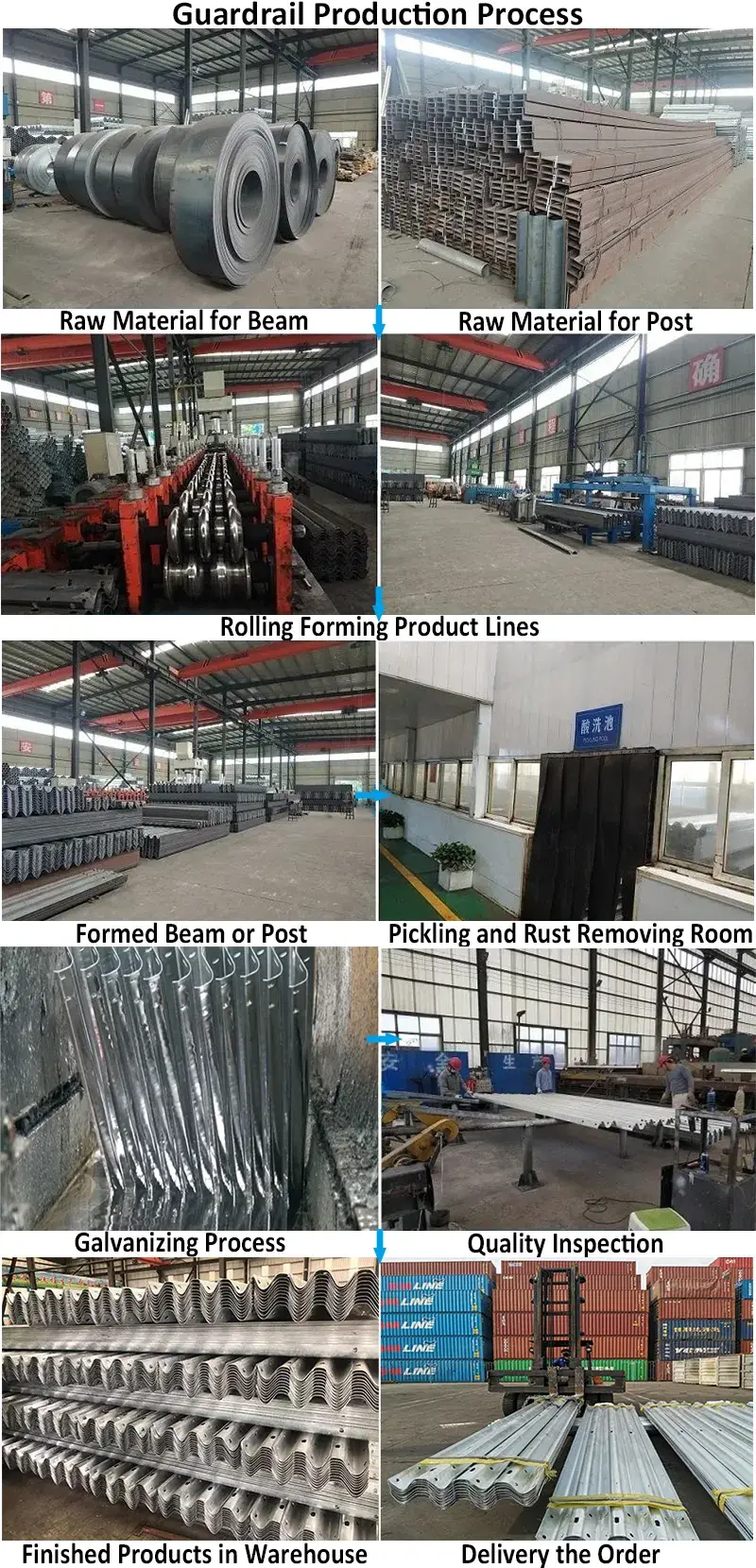 Công ty chuyên cung cấp cọc neo đầu cầu bảo vệ giao thông dạng thang mạ kẽm nóng cho thị trường Algeria hình ảnh 15-description