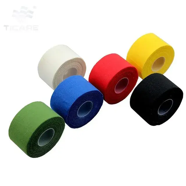 Băng dính đắp thể thao từ chất liệu vải cotton trắng, keo nóng chảy oxy kẽm hình ảnh 14-description