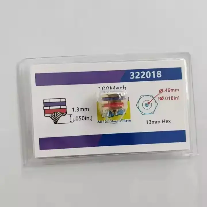 Dòng đầu phun súng keo nóng chảy PUR tương thích Nordson, sử dụng hiệu quả