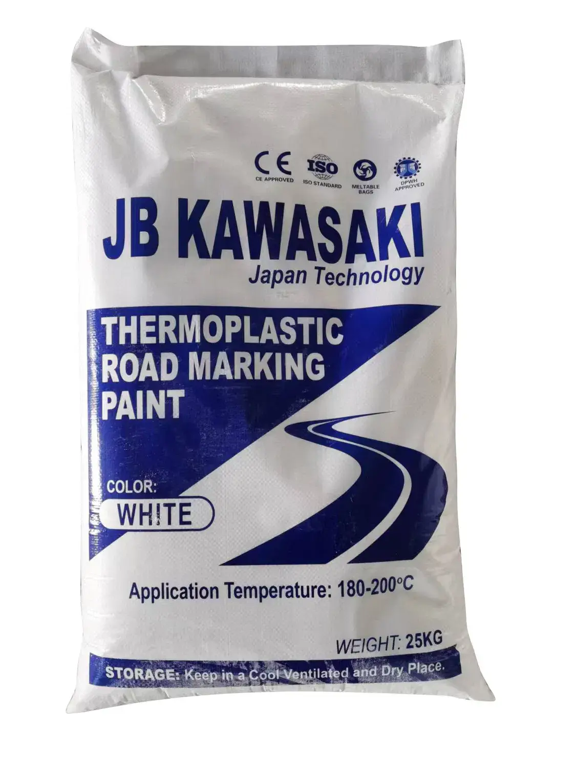 Sơn nóng chảy thermoplastic chất lượng cao dành cho việc kẻ đường
