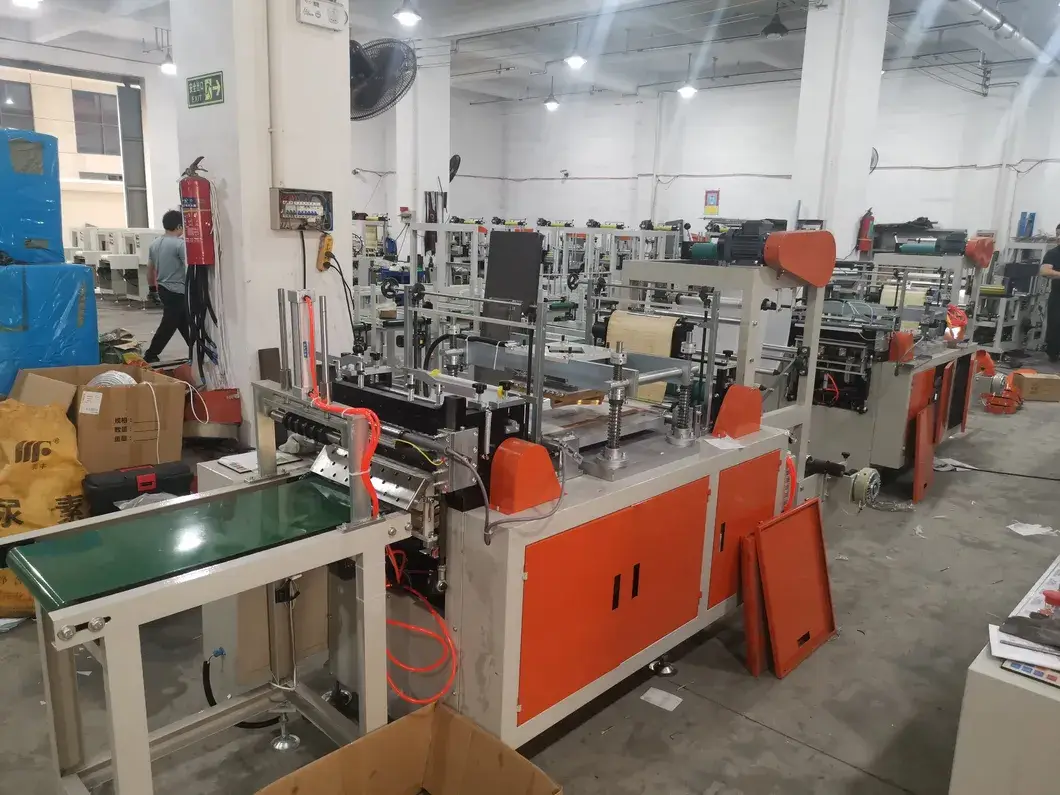 Máy sản xuất găng tay nhựa tự động với hiệu suất cao, sản phẩm đa lớp phổ biến hình ảnh 15-description