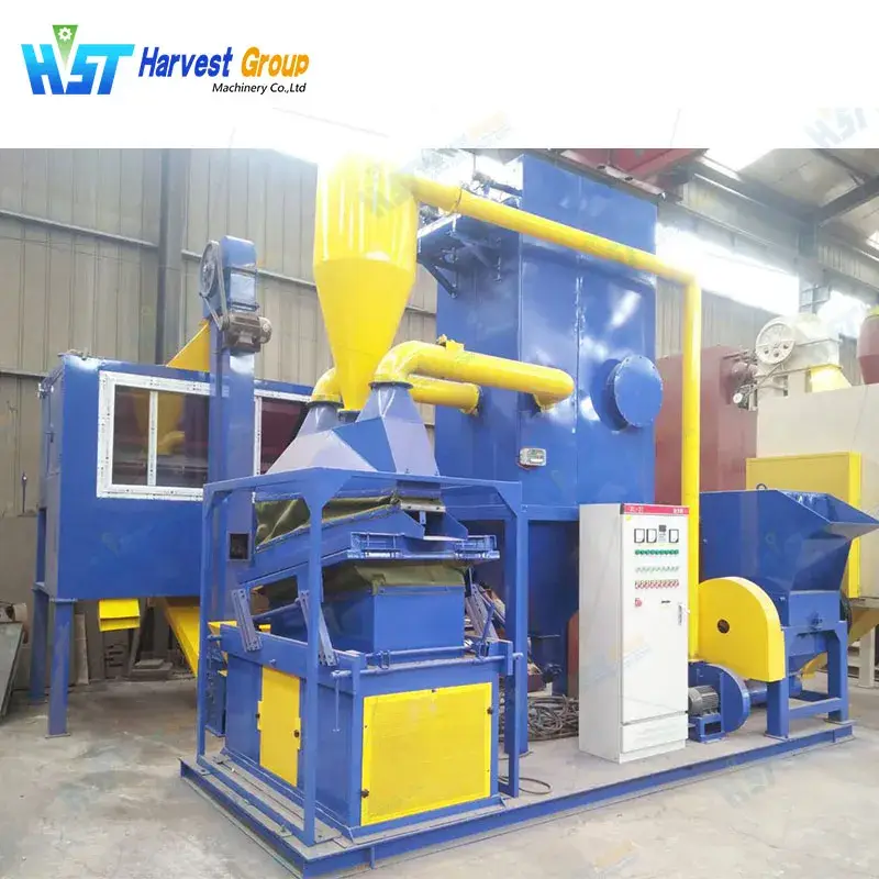 Máy tái chế cáp phổ biến, thiết bị nghiền nhôm đồng hiệu quả
