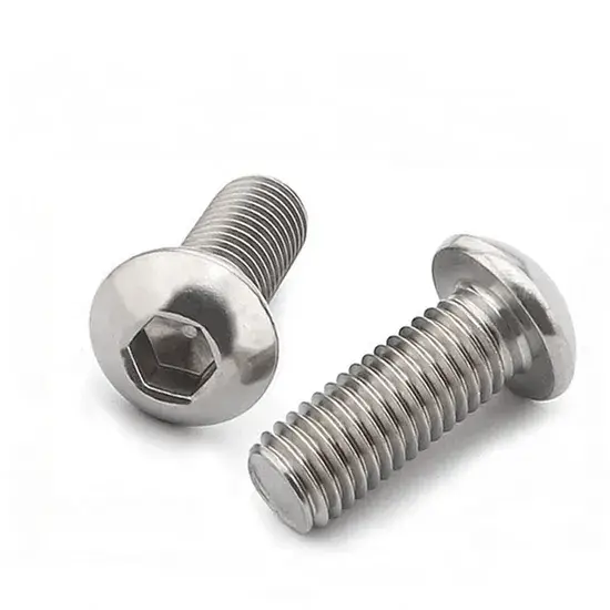 Vít Đầu Nút Thép Carbon và Thép Không Gỉ A2 A4 - Sản Phẩm Phổ Biến Cho Các Công Việc Sửa Chữa và Lắp Ráp