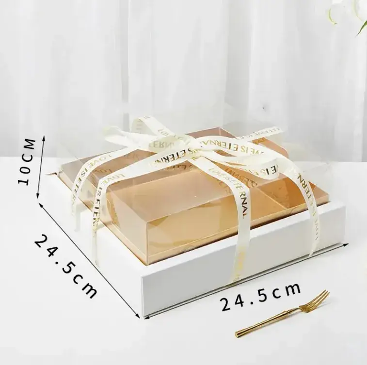 Hộp đựng bánh ngọt trong suốt phổ biến dành cho cupcake và đồ ăn nhẹ