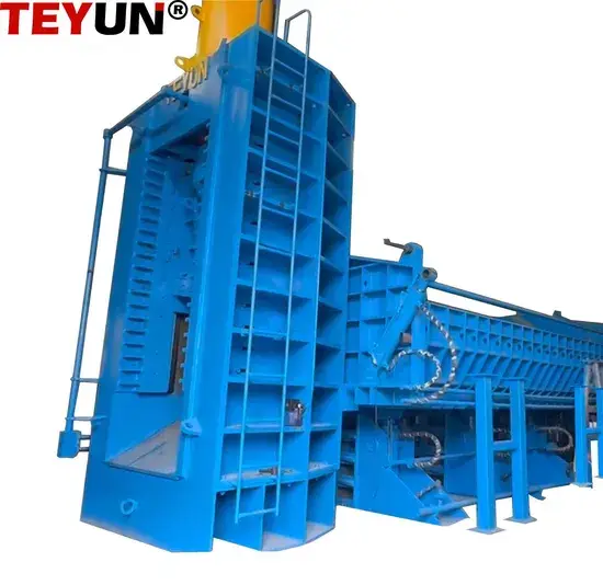 Máy ép và cắt phế liệu kim loại thủy lực tự động - Lựa chọn hàng đầu hình ảnh 1-description