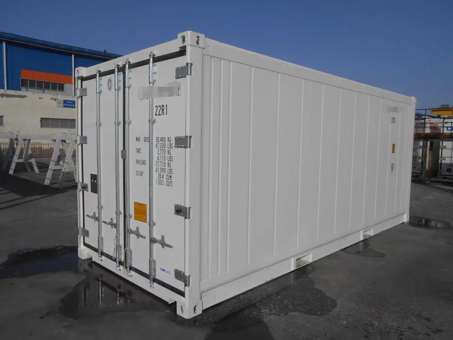 20 Giá Container Lạnh Mới: Bán Nóng Trái Cây/Rau Củ Tươi Gà Cá Thịt Theo Tiêu Chuẩn ISO