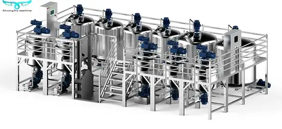 Máy trộn xà phòng lỏng và dầu gội hàng đầu, bồn trộn nước rửa tay chất lượng cao