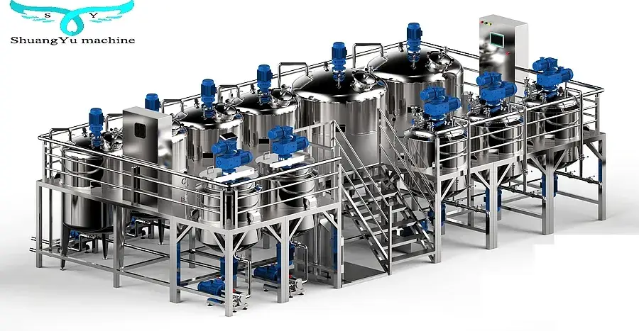 Máy trộn xà phòng lỏng và dầu gội hàng đầu, bồn trộn nước rửa tay chất lượng cao hình ảnh 12-description