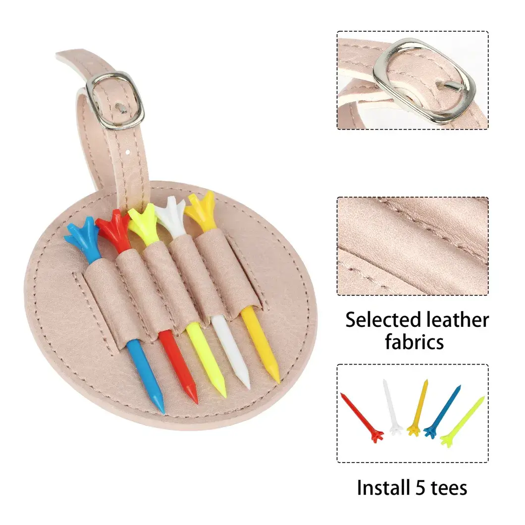 Địa chỉ bán sỉ Giá Đỡ Gậy Golf Bằng Da PU Thời Trang Di Động chất lượng cao hình ảnh 16-description