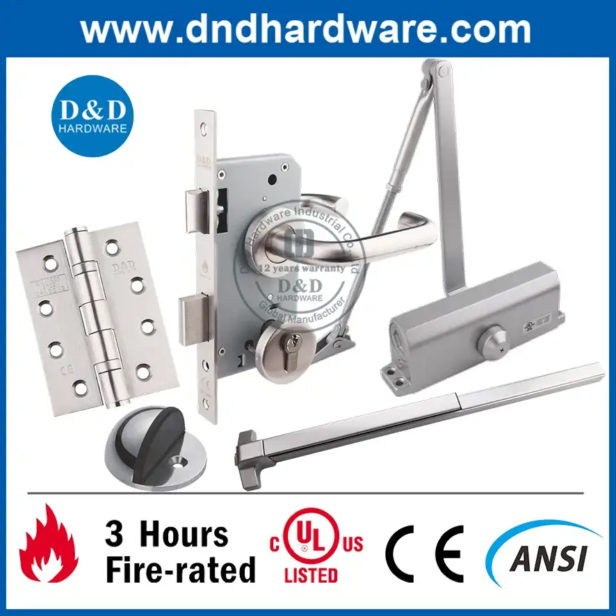 Bản lề cửa mortise bằng chất liệu không gỉ với cơ chế ổ bi ẩn, được ưa chuộng