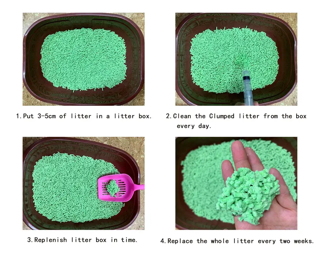 Cát Vệ Sinh Tofu Loại Dải: Sản Phẩm Phổ Biến Với Khả Năng Xả Nước Tự Nhiên hình ảnh 13-description