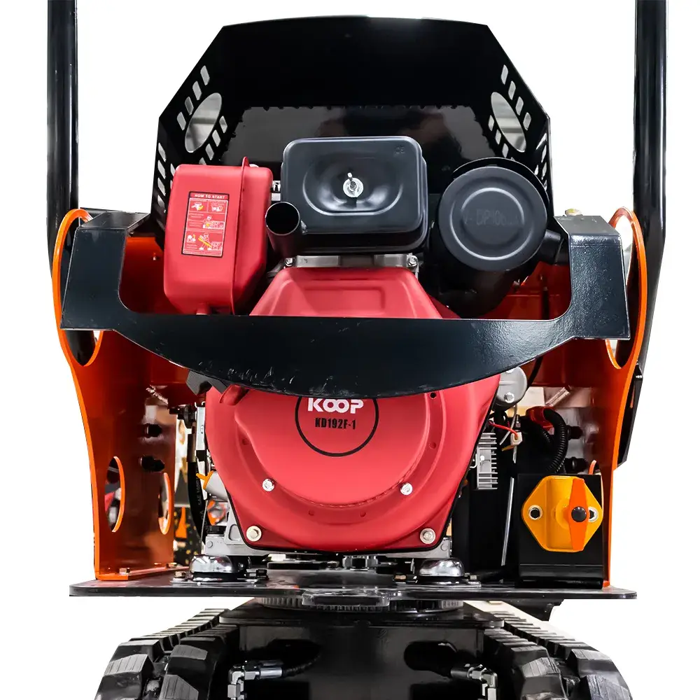Xe máy xúc mini 0.8 tấn bán chạy, bánh xích thủy lực hình ảnh 17-description