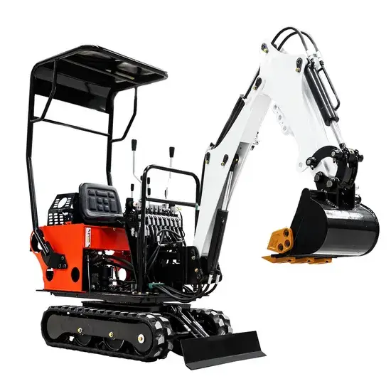 Xe máy xúc mini 0.8 tấn bán chạy, bánh xích thủy lực hình ảnh 1-description