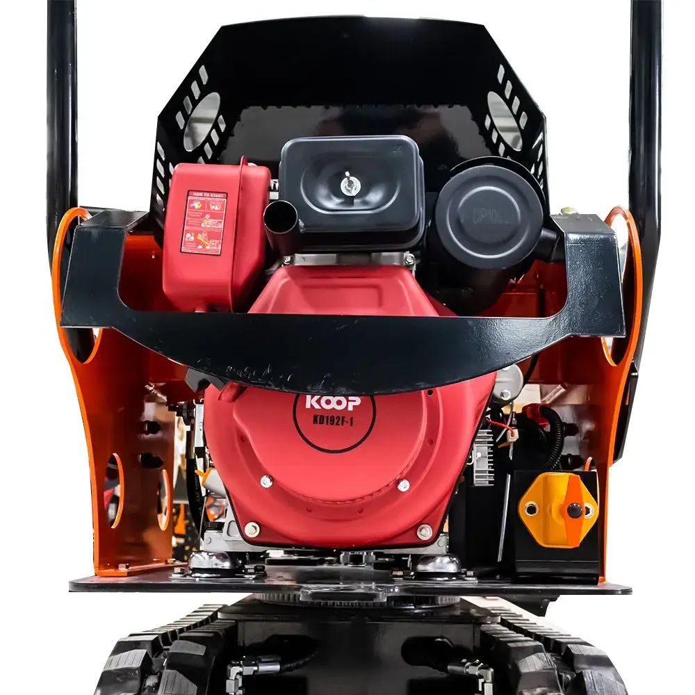 Xe máy xúc mini 0.8 tấn bán chạy, bánh xích thủy lực