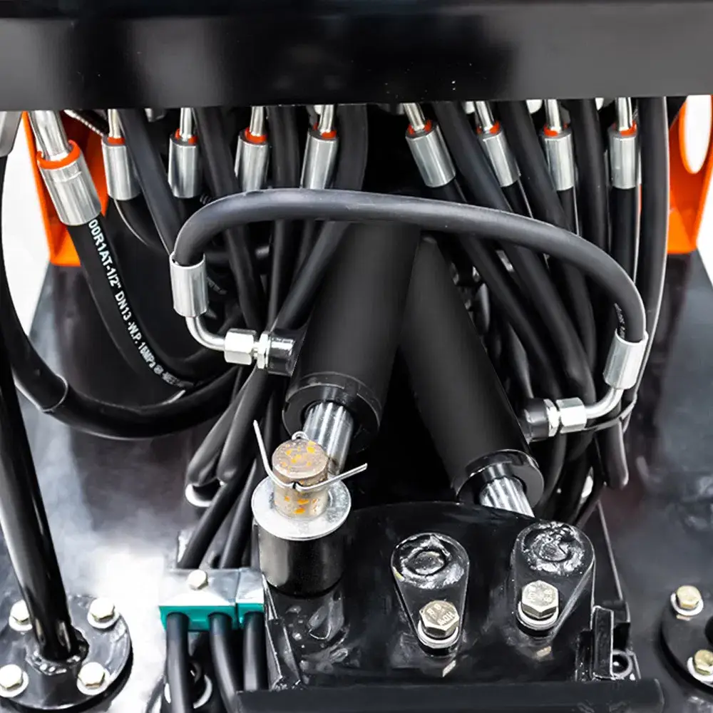 Xe máy xúc mini 0.8 tấn bán chạy, bánh xích thủy lực hình ảnh 13-description
