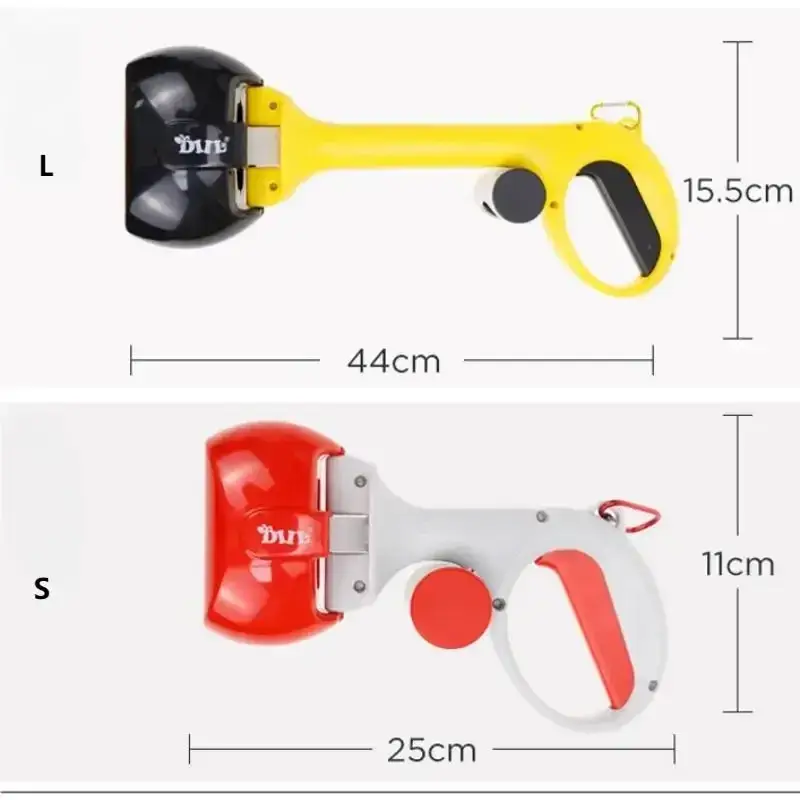 Kẹp nhặt phân thú cưng bằng nhựa - Dụng cụ vệ sinh tiện lợi cho việc dọn dẹp phân chó