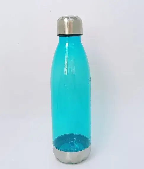 Bình nước nhựa với nắp thép không rỉ, lý tưởng cho các hoạt động ngoại trời hình ảnh 15-description