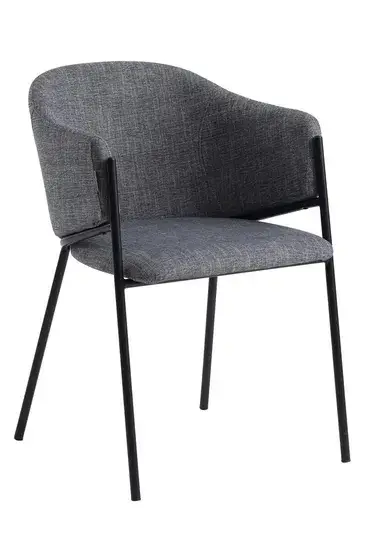 Được làm từ nhung, ghế ăn có tay vịn phòng ăn nhà hàng khách sạn hình ảnh 1-description