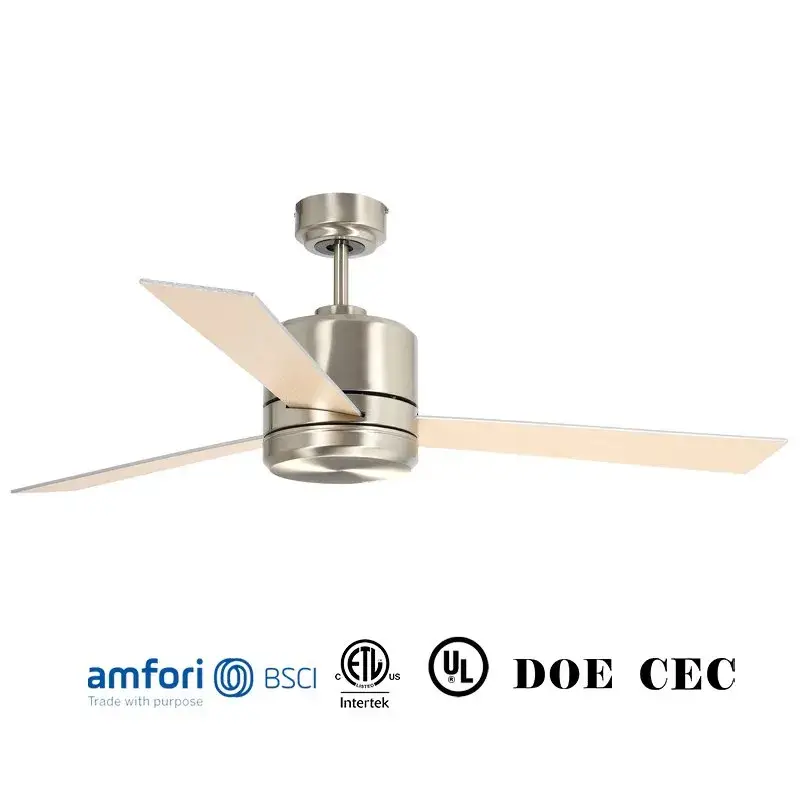 Quạt trần có đèn LED và tính năng điều khiển từ xa phòng khách sạn 3 sao