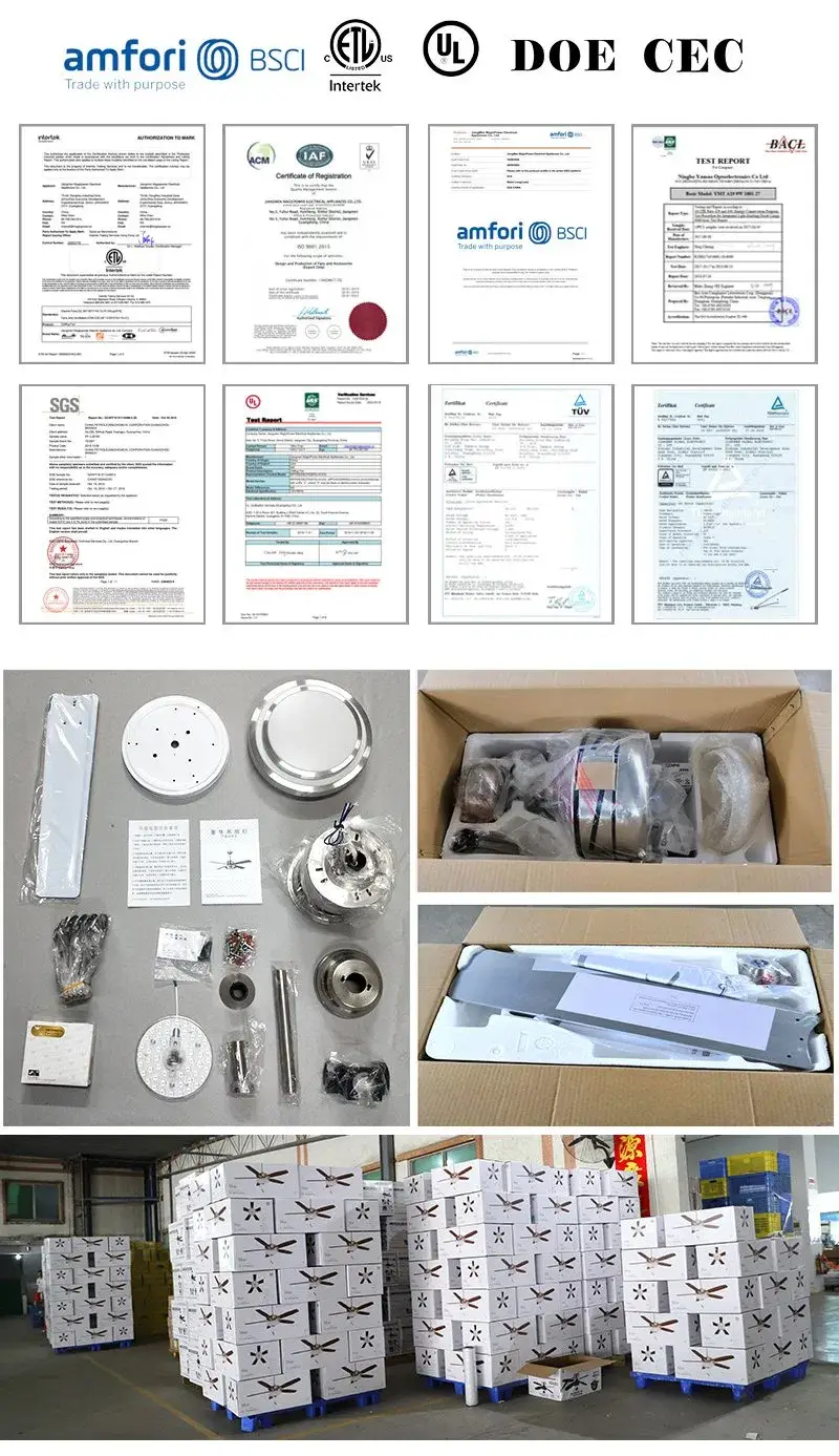 Quạt trần có đèn LED và tính năng điều khiển từ xa phòng khách sạn 3 sao hình ảnh 25-description