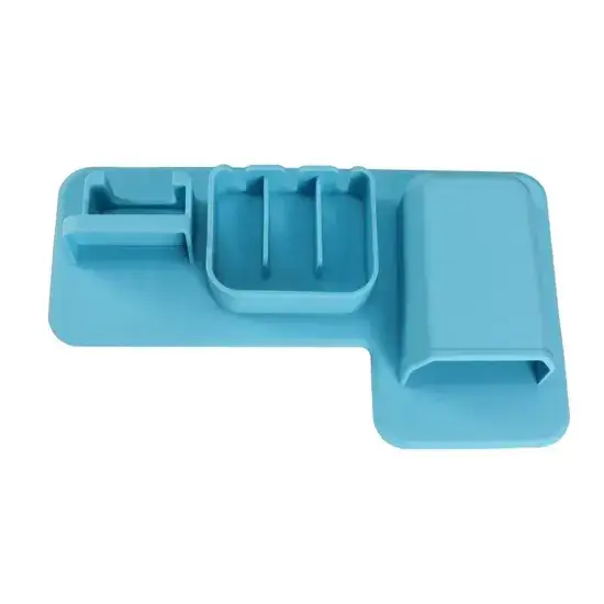Giá đỡ silicone để treo dao cạo, bàn chải đánh răng, kem đánh răng và khăn tắm trong phòng tắm