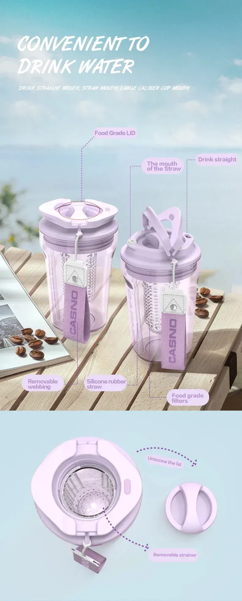 Đựng nước cốc 20oz Cà phê Sữa cho văn phòng gia đình hình ảnh 13-description