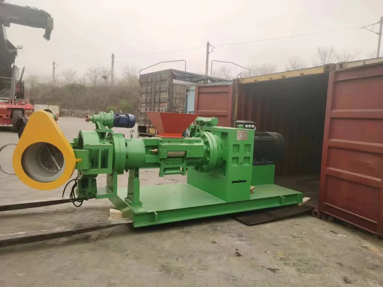 Bộ lọc tự động bằng cao su hoạt động hoàn toàn bằng hệ thống thủy lực