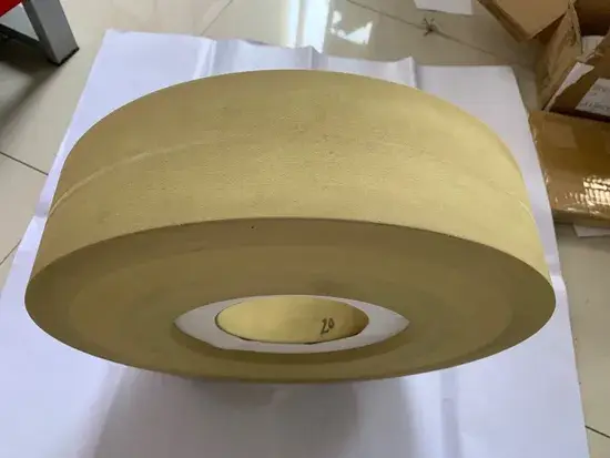 Bánh mài đánh bóng cho kim tiêm hạ bì kích thước 405X125X127