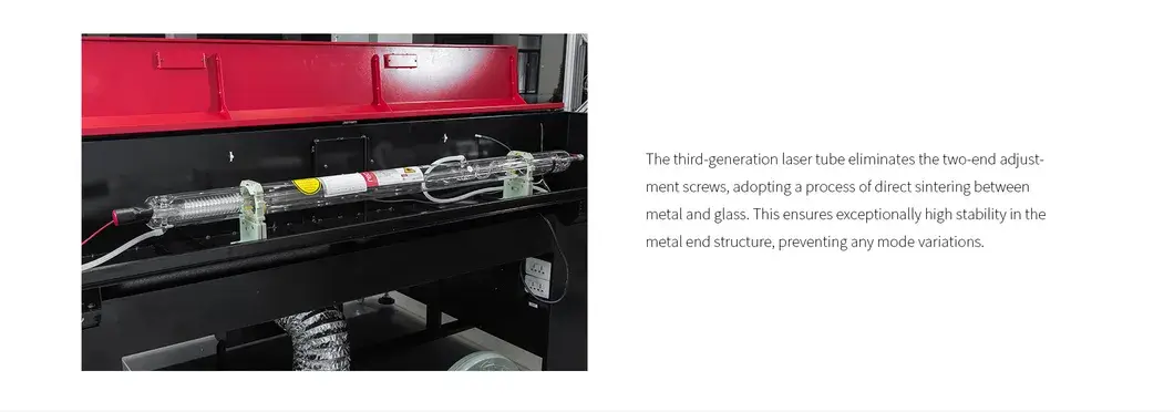 Thiết bị CNC sợi laser chuyên dùng cho gỗ, công suất 100W, kích thước là 1610, đạt chuẩn chất lượng ISO 9001 hình ảnh 15-description
