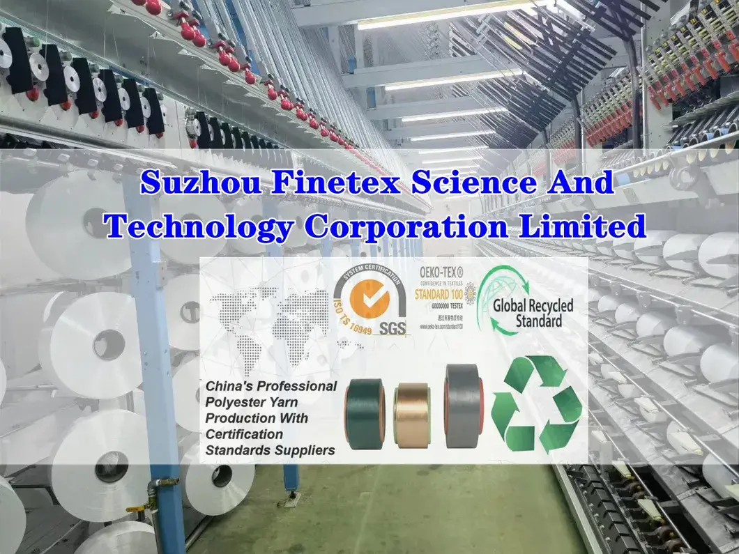 Sợi composite polyester 166dtex/108F với độ co dãn cao - Nguyên liệu thô chất lượng hình ảnh 12-description