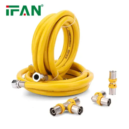 Phụ kiện Pex Nhấn Ifan Giá ưu đãi | Phụ kiện ống Pex Đồng vàng as-4176.8-2010