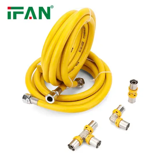 Phụ kiện Pex Nhấn Ifan Giá ưu đãi | Phụ kiện ống Pex Đồng vàng as-4176.8-2010
