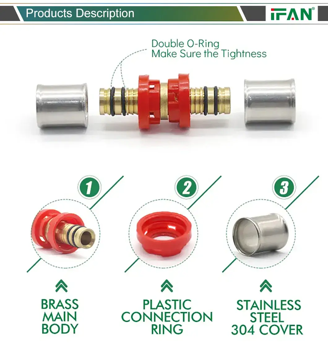 Phụ kiện Pex Nhấn Ifan Giá ưu đãi | Phụ kiện ống Pex Đồng vàng as-4176.8-2010 hình ảnh 14-description