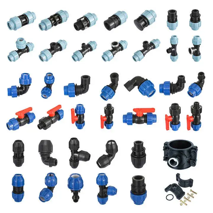 Bộ phụ kiện nén và nhựa PP cho ống nước HDPE tưới tiêu Ifan theo tiêu chuẩn ASTM D3035