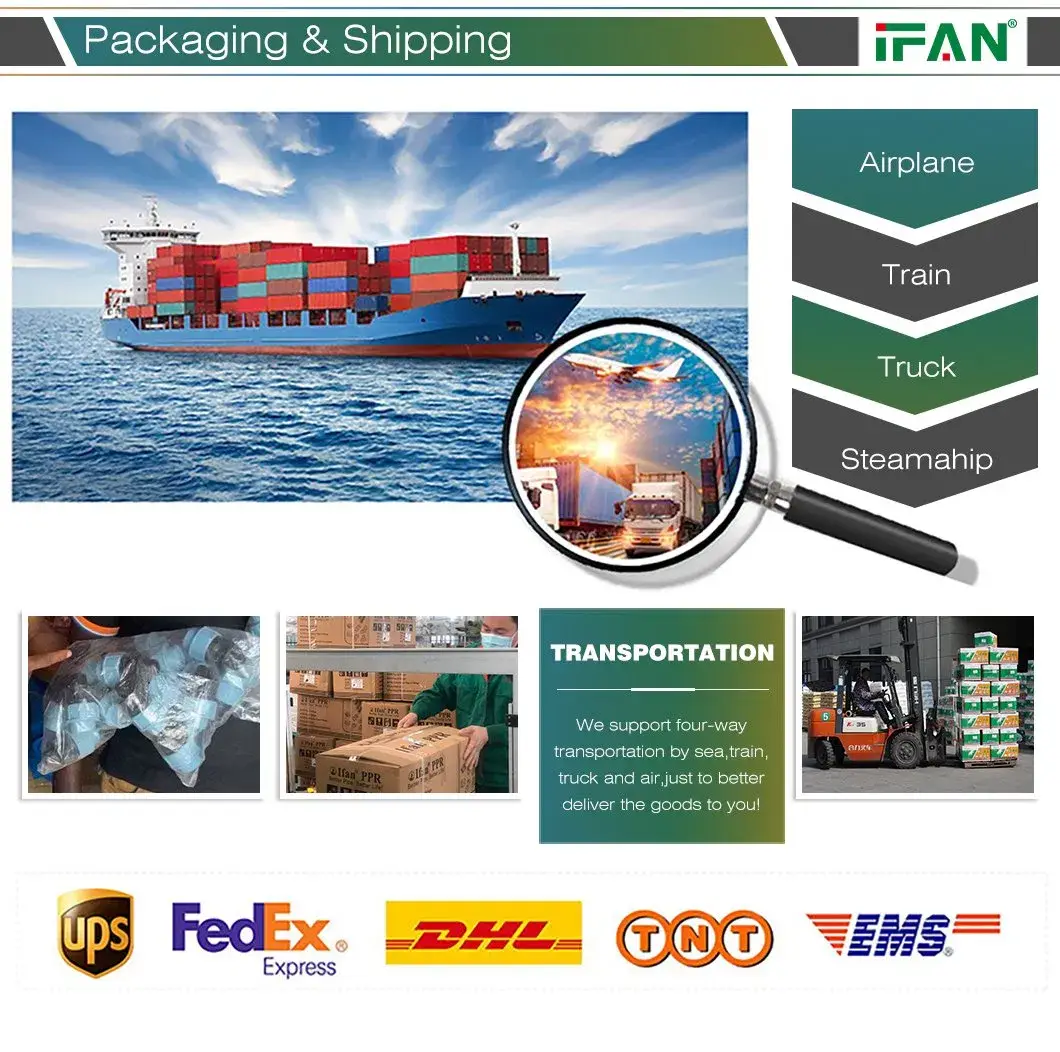 Bộ phụ kiện nén và nhựa PP cho ống nước HDPE tưới tiêu Ifan theo tiêu chuẩn ASTM D3035 hình ảnh 19-description