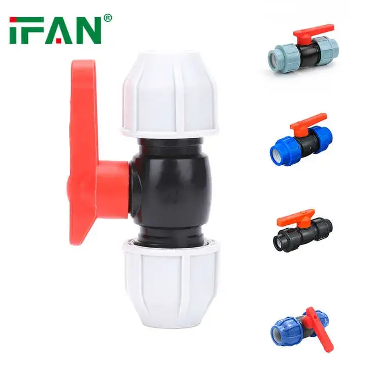 Bộ phụ kiện nén và nhựa PP cho ống nước HDPE tưới tiêu Ifan theo tiêu chuẩn ASTM D3035