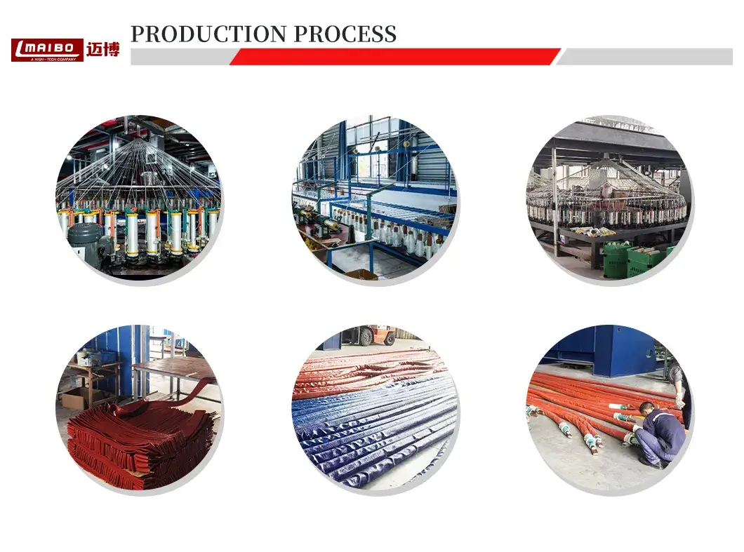 Ống sợi thủy tinh chịu hóa chất, lý tưởng cho việc bảo vệ tấm chắn nhiệt lò công nghiệp hình ảnh 17-description