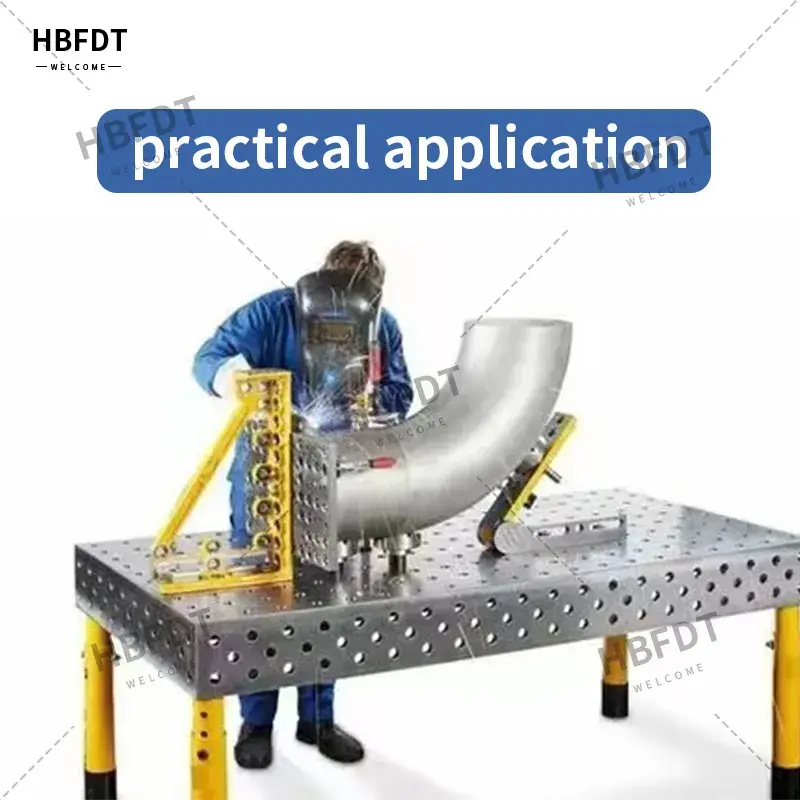Bàn Hàn Kim Loại Công Nghiệp 3D Chứng Nhận CE Cung Cấp Bán Buôn D16/D28 Từ Nhà Sản Xuất Uy Tín hình ảnh 12-description