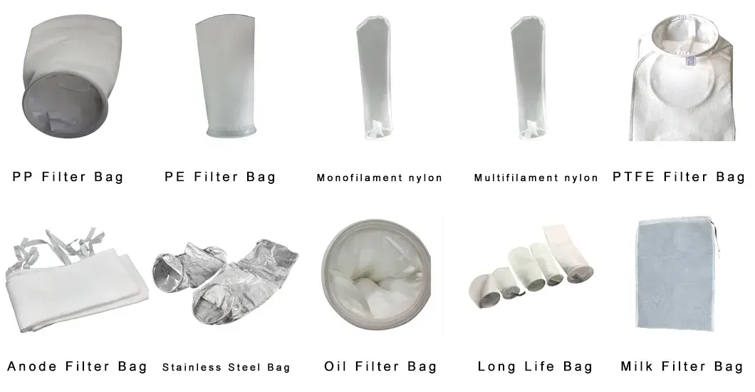 Bộ lọc bụi xung công nghiệp sử dụng túi lọc polyester PE cho nhà máy sản xuất xi măng hình ảnh 31-description
