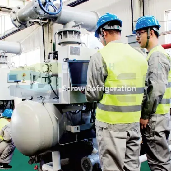 Thiết bị máy nén lạnh công nghiệp cho tủ đông chất lượng cao đường hầm đông lạnh - Công suất 750kg/h
