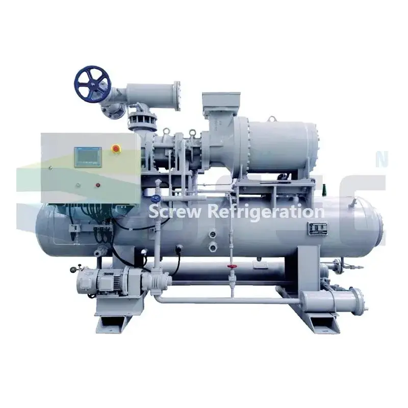 Thiết bị máy nén lạnh công nghiệp cho tủ đông chất lượng cao đường hầm đông lạnh - Công suất 750kg/h