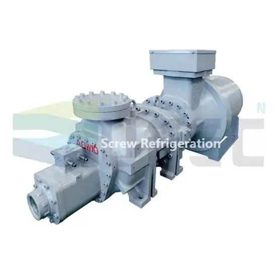 Thiết bị máy nén lạnh công nghiệp cho tủ đông chất lượng cao đường hầm đông lạnh - Công suất 750kg/h