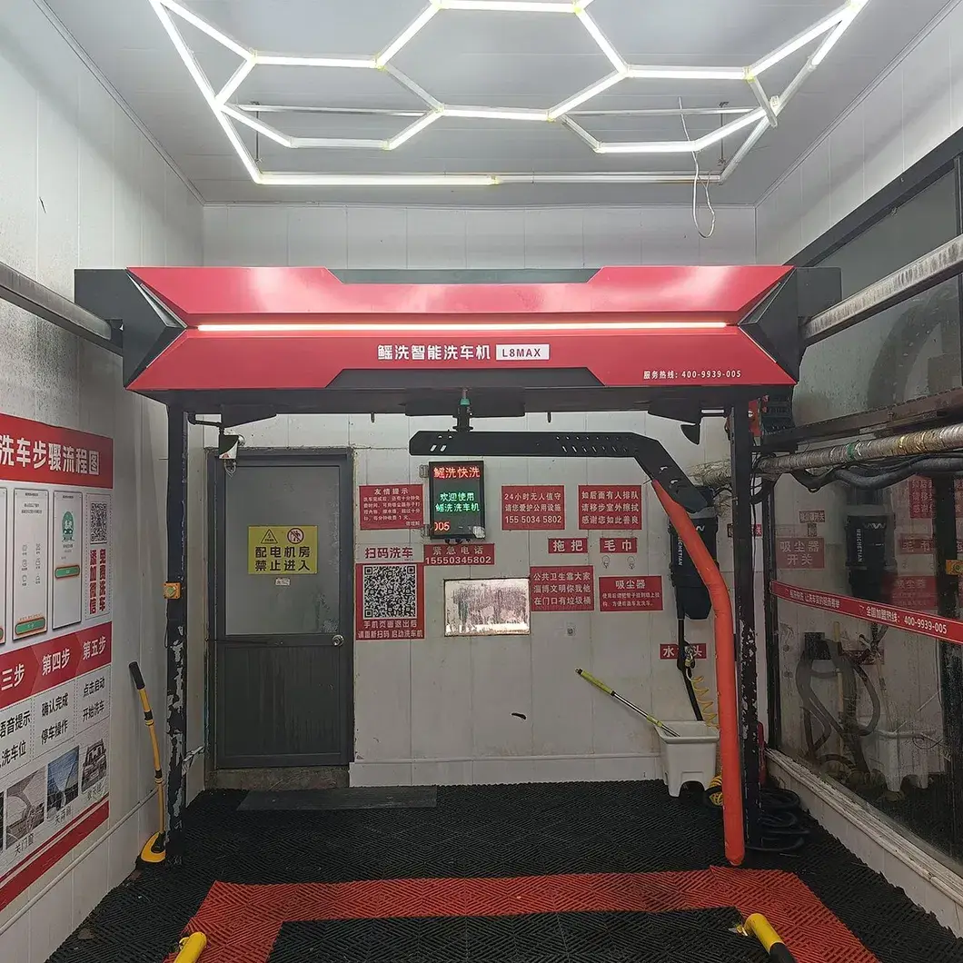 Máy rửa xe tự động công nghiệp hoạt động áp lực cao - Sản phẩm không chạm hoàn toàn ướt và khô hình ảnh 16-description