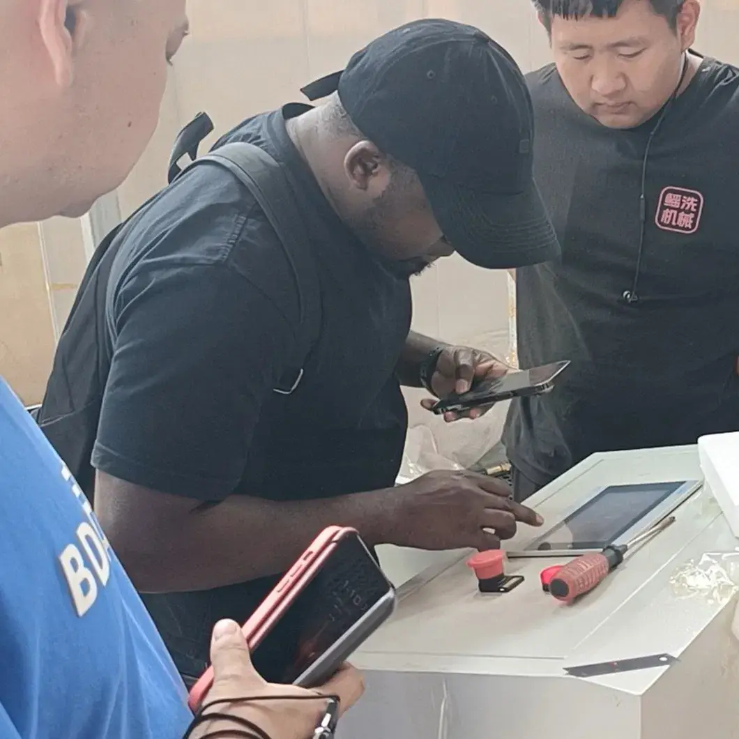 Máy rửa xe tự động công nghiệp hoạt động áp lực cao - Sản phẩm không chạm hoàn toàn ướt và khô hình ảnh 15-description
